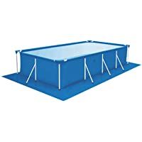 AUTOECHO Paño De Suelo Rectangular para Piscina- Tapete Azul para Piscina- Paño De Piso Plegable para Piscina- Protector…